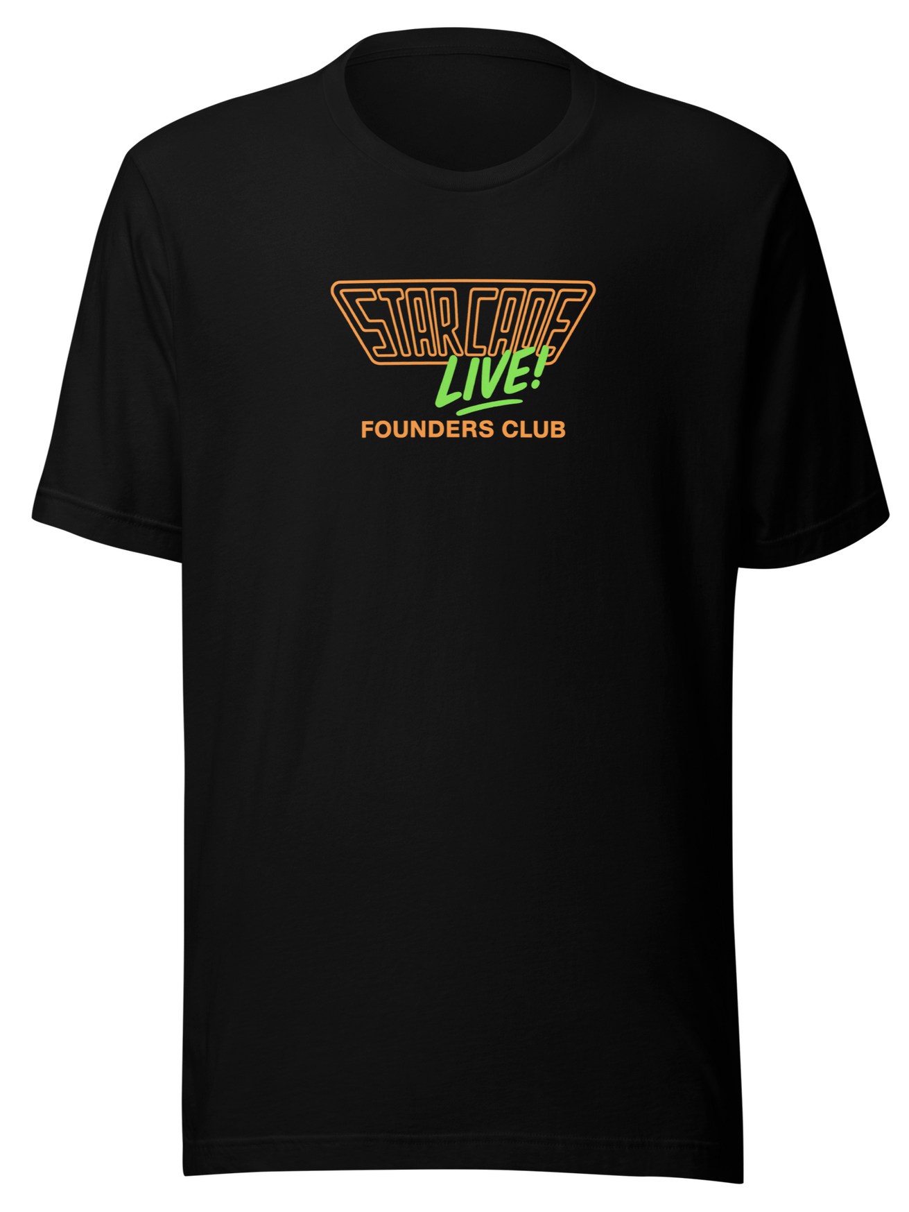 STARCADE LIVE! “Founders Club” Unisex T-Shirt